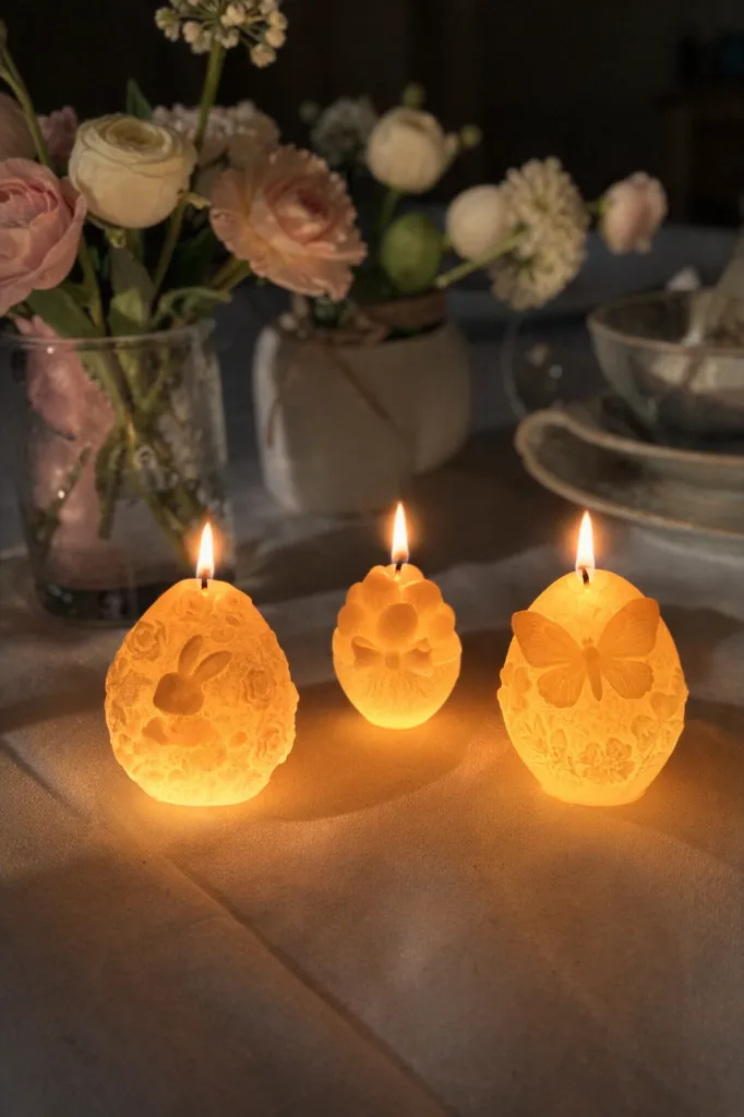 Easter twist - Яйца свечи