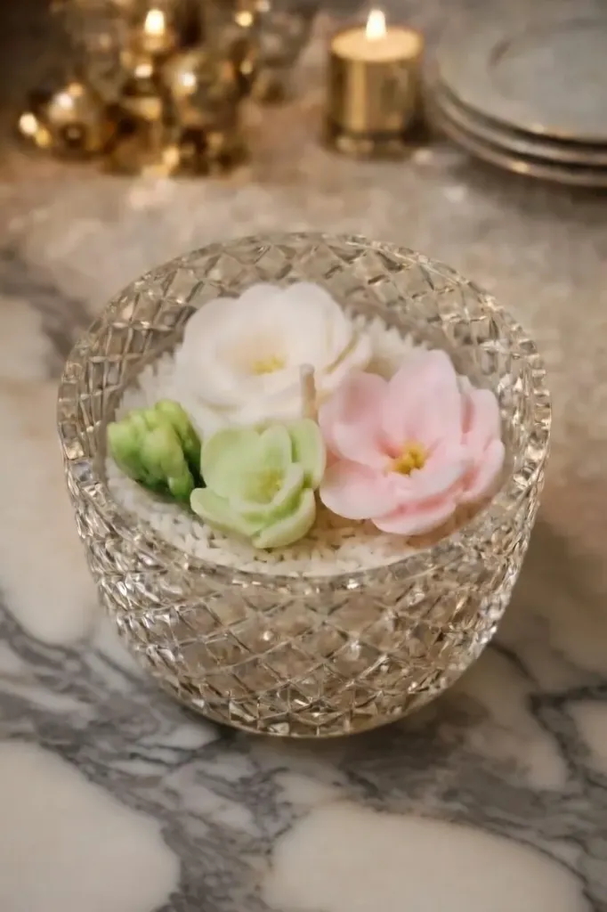 Bubble Glow Decorative Candle